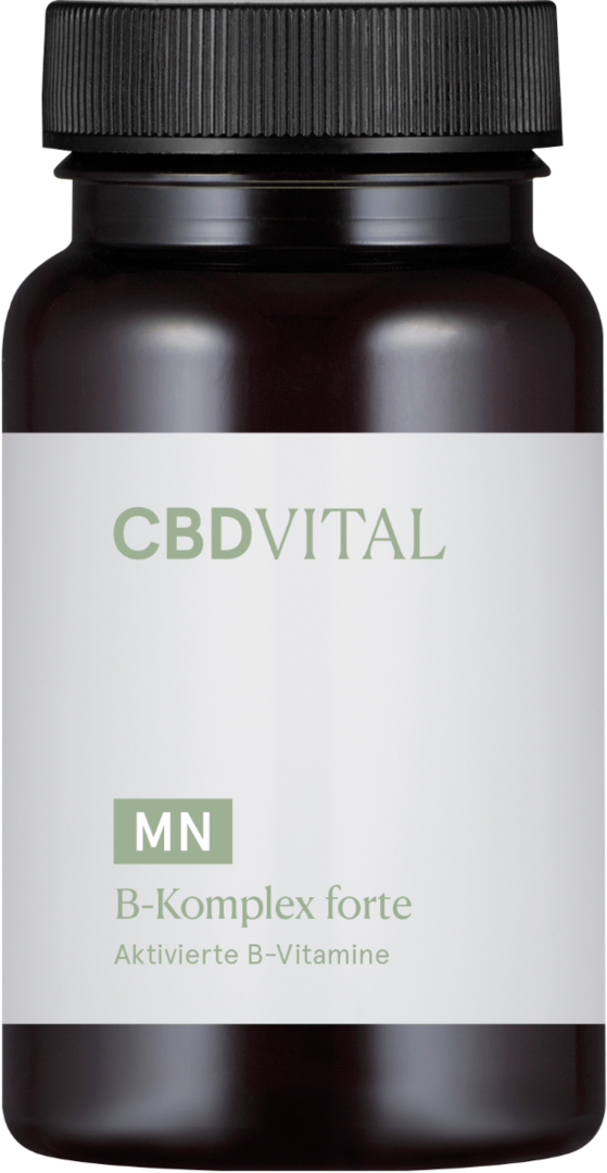 CBDVITAL | B-Komplex forte | Kombination aus 8 B-Vitaminen