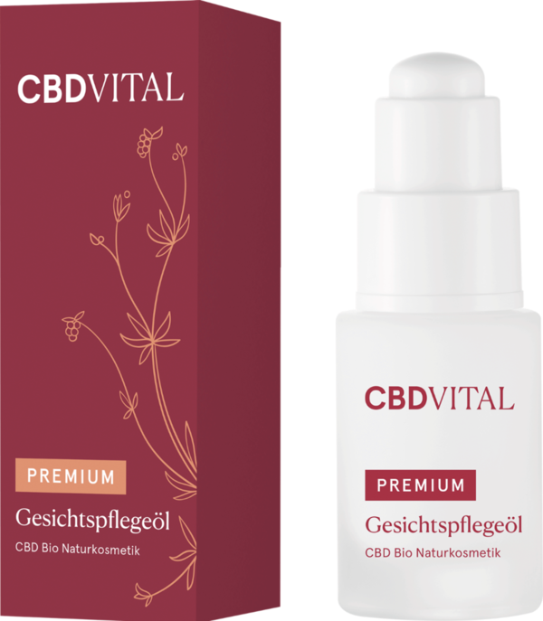 CBD VITAL | Gesichtspflegeöl | PREMIUM CBD Bio Naturkosmetik