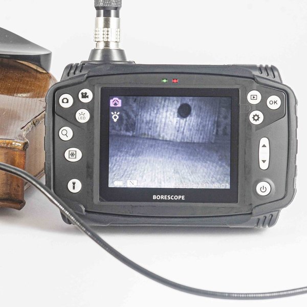 Endoskopkamera mit Licht LED | 4,5 mm x 1 m | Schwanenhals