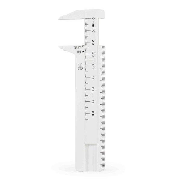 SCHILBACH kleiner Kunststoff Messchieber 8cm | Pocket Slide ➜ Swiss quality