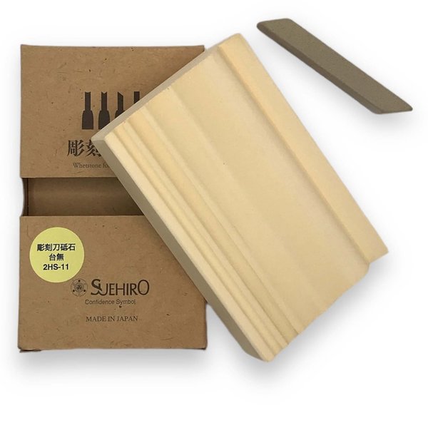 Suehiro japanischer Schleifstein Multiform 2HS-11 ✓ Abziehstein rund mit Rillen ➤ for Carving knives